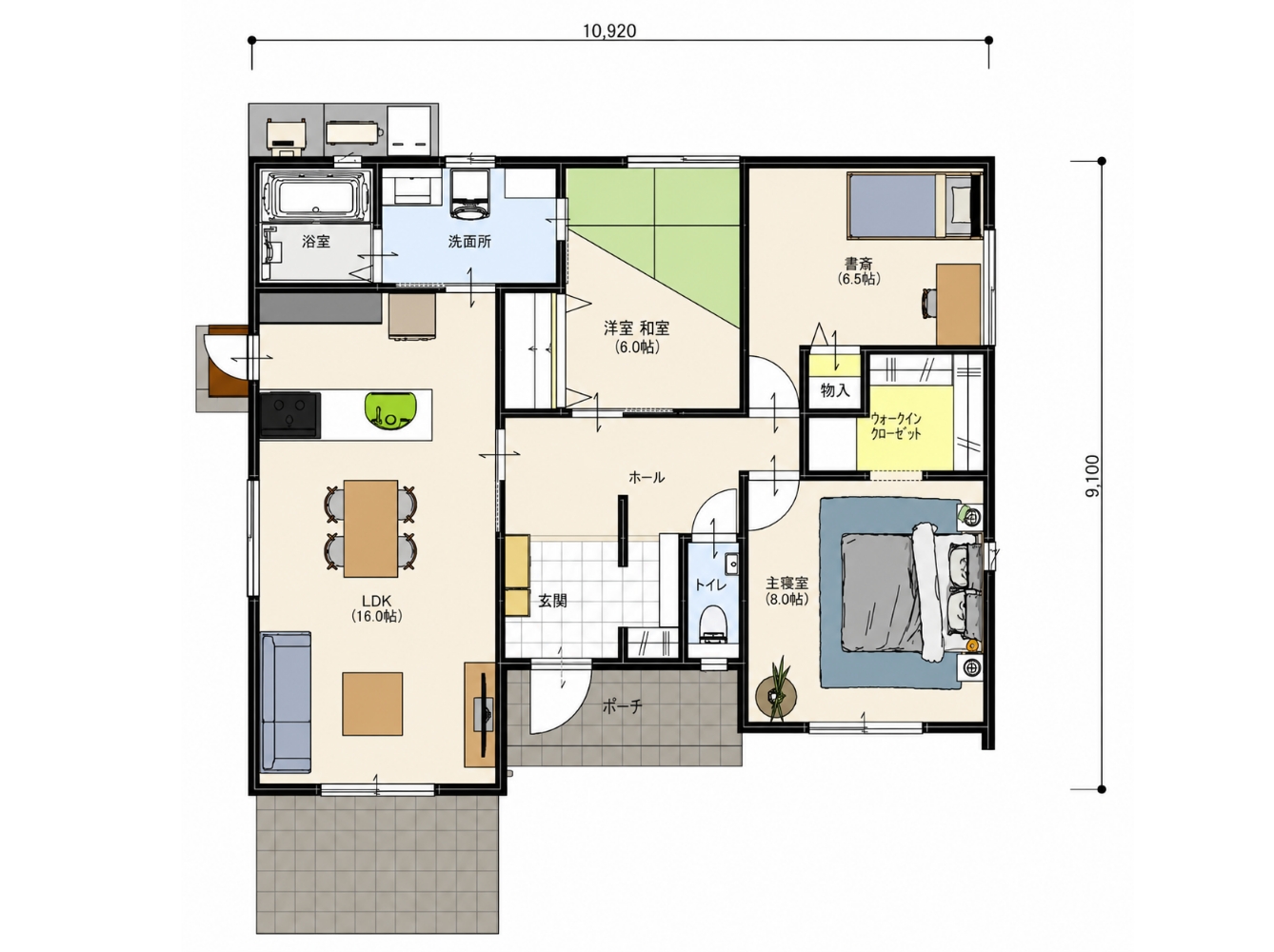 PLAN 03 間取り図