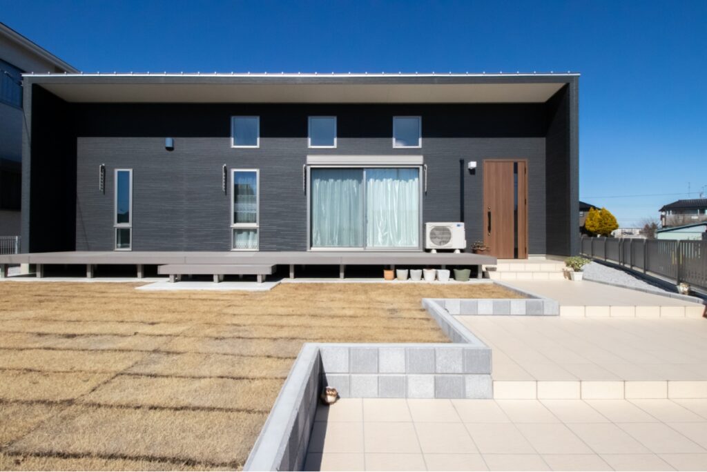 開放感たっぷりの平屋住宅