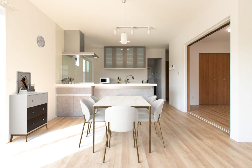 キッチンがおしゃれな家