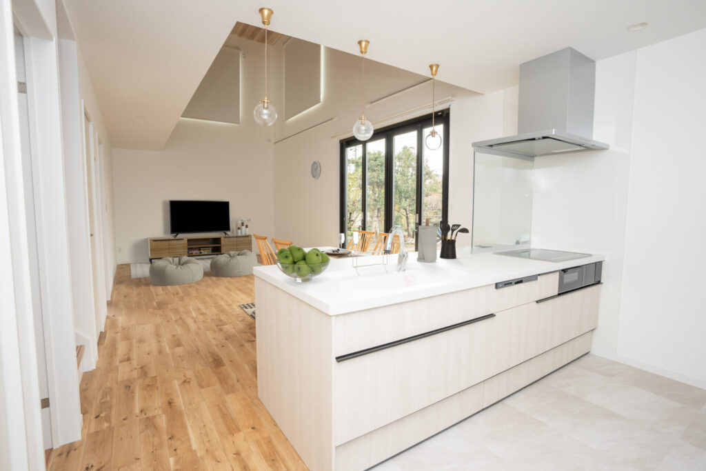 吹抜けのある住宅