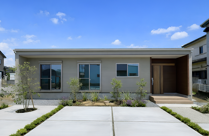 セカンドライフの平屋